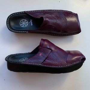 Roll Clog by Wolky Leather Clog